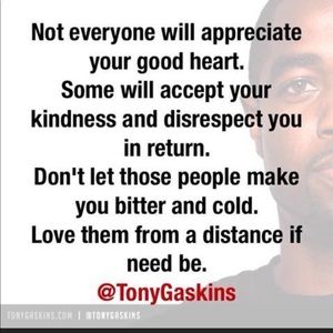 We should always reciprocate kindness...